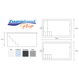 Zwemland Plunge Pool 2,5 x 3,0 x 1,25m