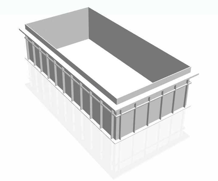 Zwemland PP  (polypropyleen) skimmer zwembad - Diverse varianten