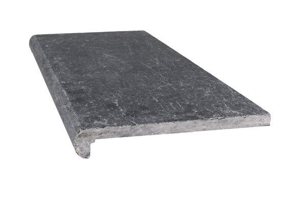 Randsteen afgeronde neus - Asian Blue