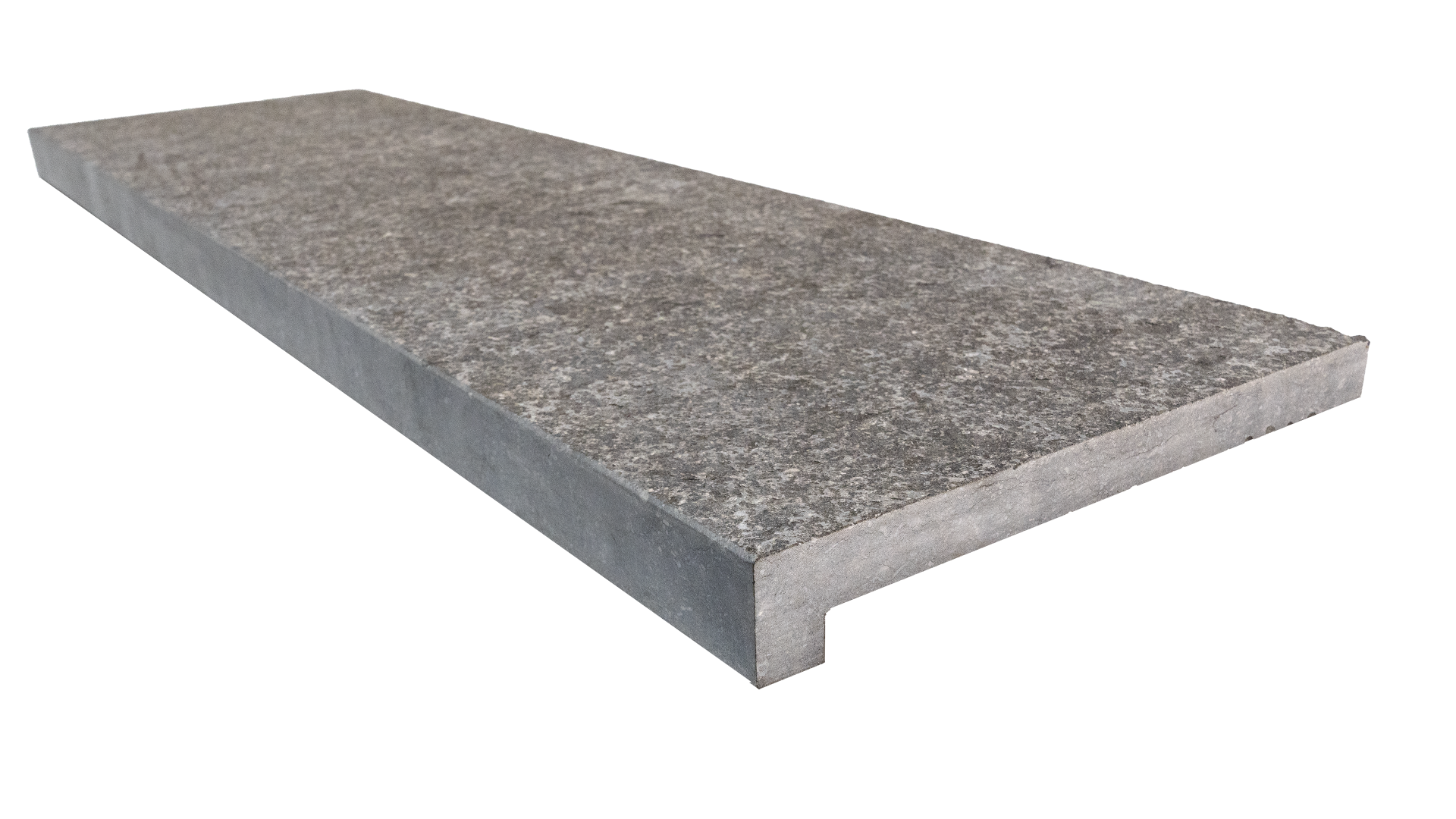 Randsteen rechte neus - Belgische blauwe hardsteen gebrand