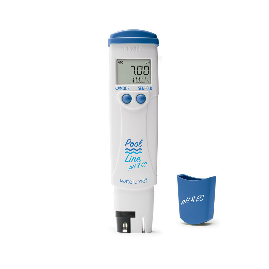 Water tester pH, geleidbaarheid, zout en temperatuur Vervangbaar