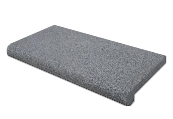 Randsteen afgeronde neus - graniet