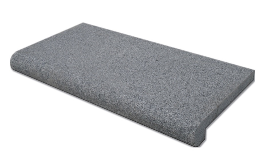 Randsteen afgeronde neus - graniet