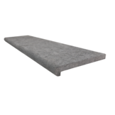 Binnenhoek Belgische blauwe hardsteen gebrand rechte neus