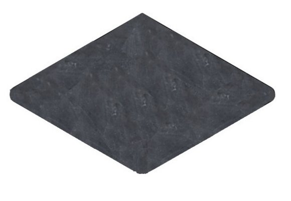 Buitenhoek Asian Blue afgeronde neus