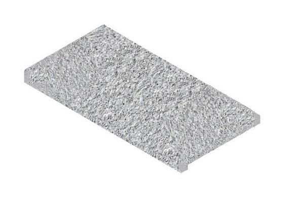 Randsteen afgeronde neus - Angkor Light