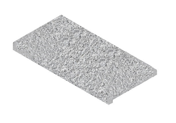 Randsteen afgeronde neus - Angkor Light