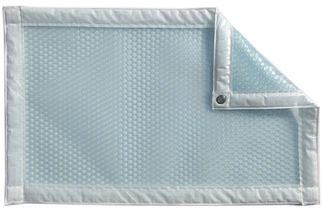 Zomerafdekking Quatro 500 micron Blauw/Sun Energy