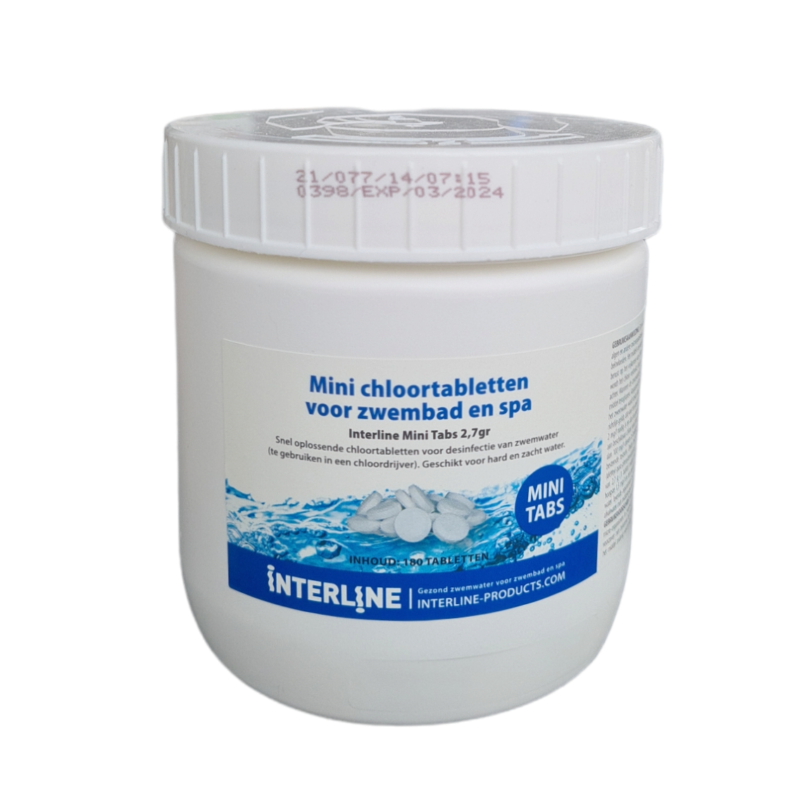 Interline Mini Chloortabs / Chloortabletten 2,7 Grams
