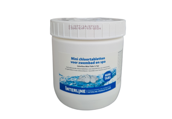 Interline Mini Chloortabs / Chloortabletten 2,7 Grams