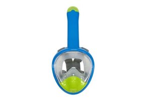 Snorkelmasker Atlantis 2.0 Full Face Mask kinderen blauw groen