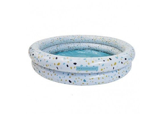 Kinderzwembad  witte terrazzo 100 cm