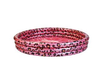 Kinder Zwembad Rose gouden panterprint 150 cm