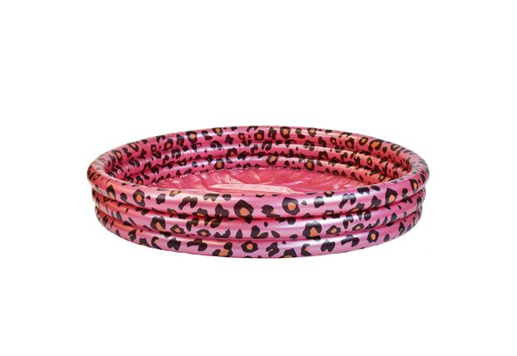 Kinder Zwembad Rose gouden panterprint 150 cm