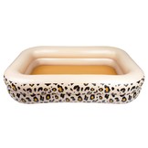 Kinder Zwembad Rechthoekig beige panterprint 200 cm
