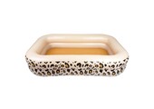Kinder Zwembad Rechthoekig beige panterprint 200 cm