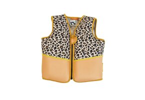 Zwemvest Beige Panterprint 18-30 kg