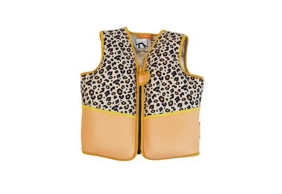 Zwemvest Beige Panterprint 18-30 kg