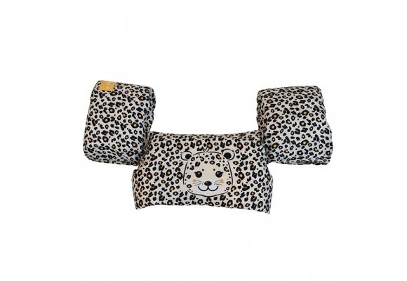 Puddle Jumper Beige Panterprint 2-6 jaar