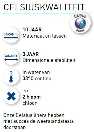 Celcius liner - Diverse kleuren