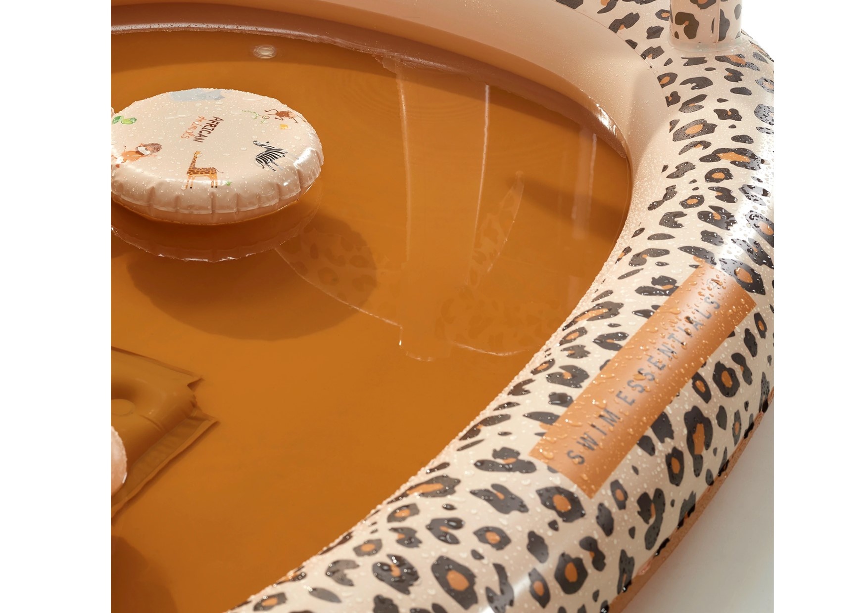 Zwembad Beige Panterprint