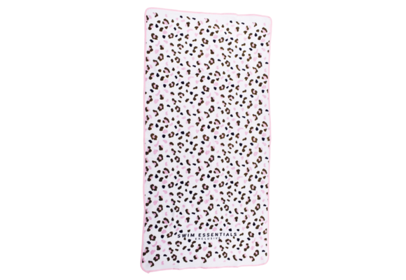 Kinder Strandlaken Panterprint 135 x 65 cm