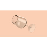 Happy Glass Lady Abigail Wijnglas - Set van 2 Kunststof Glazen 470ml