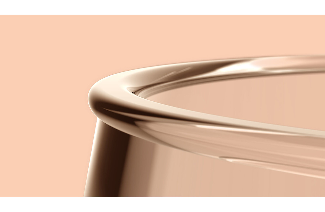 Happy Glass Lady Abigail Wijnglas - Set van 2 Kunststof Glazen 470ml