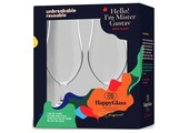 HappyGlass Kunststof Bierglazen 500ml - 2 stuks