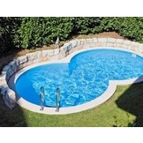 Unipool Liner - Acht vorm - 3,2 x 5,25 x 1,5 m hoogte