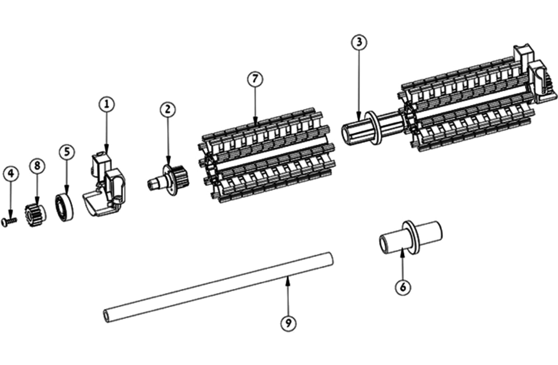 Maytronics Dolphin Buiskoppeling actieve borstel M400