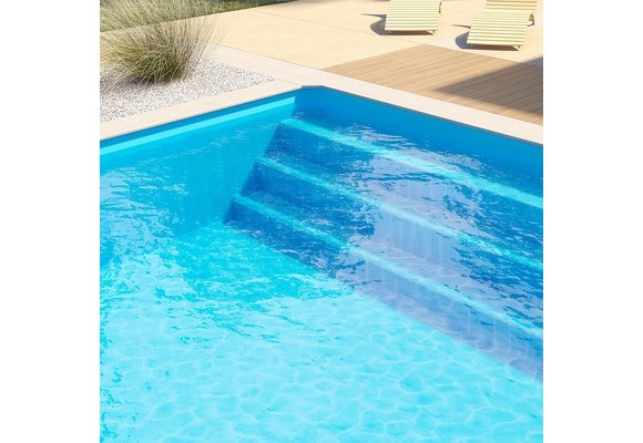 Aqua liner Zwembad liner 75/100ste kleur Bleu France