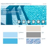 Aqua liner Zwembad liner 75/100ste kleur Licht Grijs