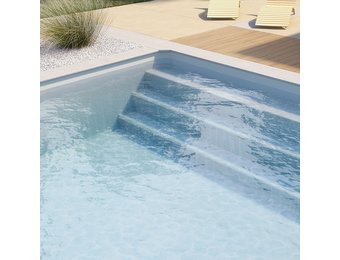 Aqua liner Zwembad liner 75/100ste kleur Licht Grijs