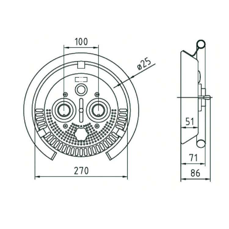 Fitstar Taifun Duo, 2,6 kW/400V