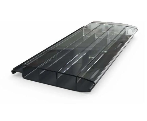 Aquadeck Zwembad Lamellen Polycarbonaat Kleur Solar