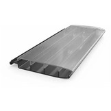 Aquadeck Zwembad Lamellen Polycarbonaat Metallic Solar