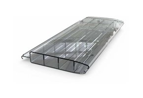 Aquadeck Zwembad Lamellen Polycarbonaat Kleur Transparant