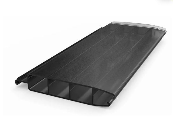 Aquadeck Zwembad Lamellen Polycarbonaat Kleur Solar Graphite