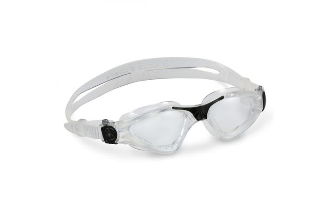 Aqua Sphere Kayenne Zwembril / Duikbril – Transparante Lens Zilver