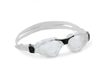 Aqua Sphere Kayenne Zwembril / Duikbril – Transparante Lens Zilver