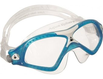 Aqua Sphere Seal XP 2 Zwembril / Duikbril – Transparante Lens Blauw