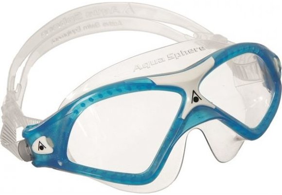 Aqua Sphere Seal XP 2 Zwembril / Duikbril – Transparante Lens Blauw