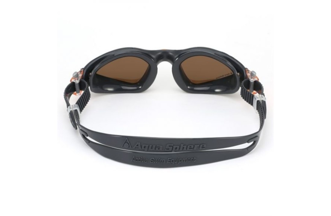 Aqua Sphere Kayenne Zwembril / Duikbril – Gepolariseerde Lens Grijs/Oranje