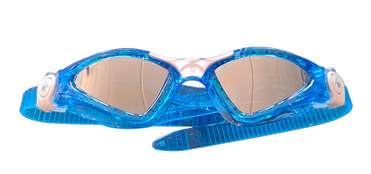 Aqua Sphere Kayenne Zwembril / Duikbril – Mirror Lens Blauw