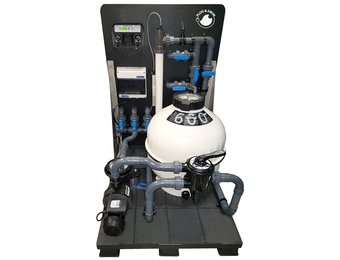 Plug & Swim complete filterinstallatie  op pallet