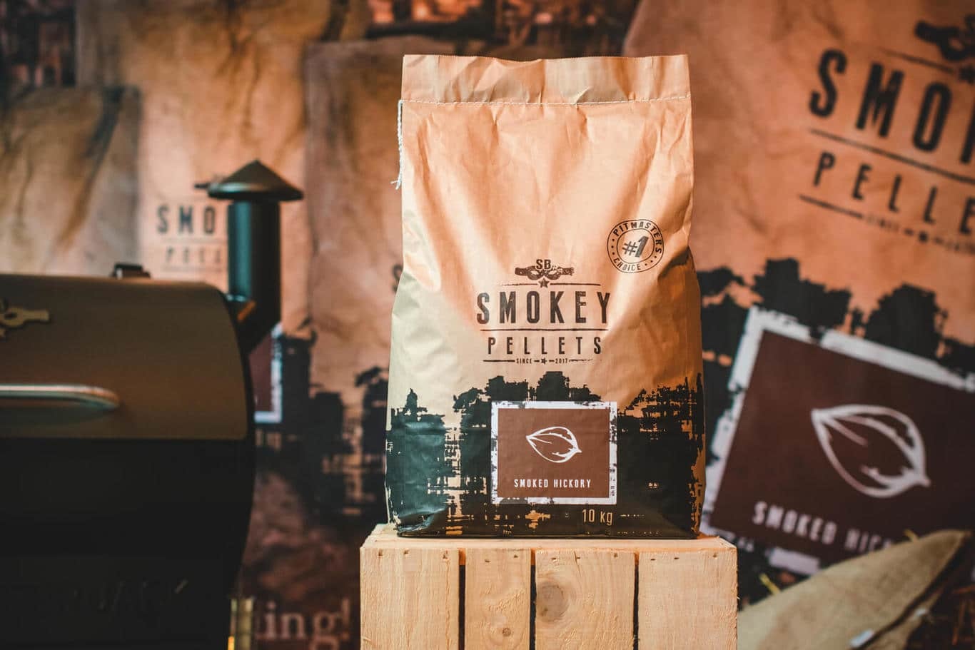 Smokey Bandit Pellets - Smocked Hickory 10 kg - barbecue