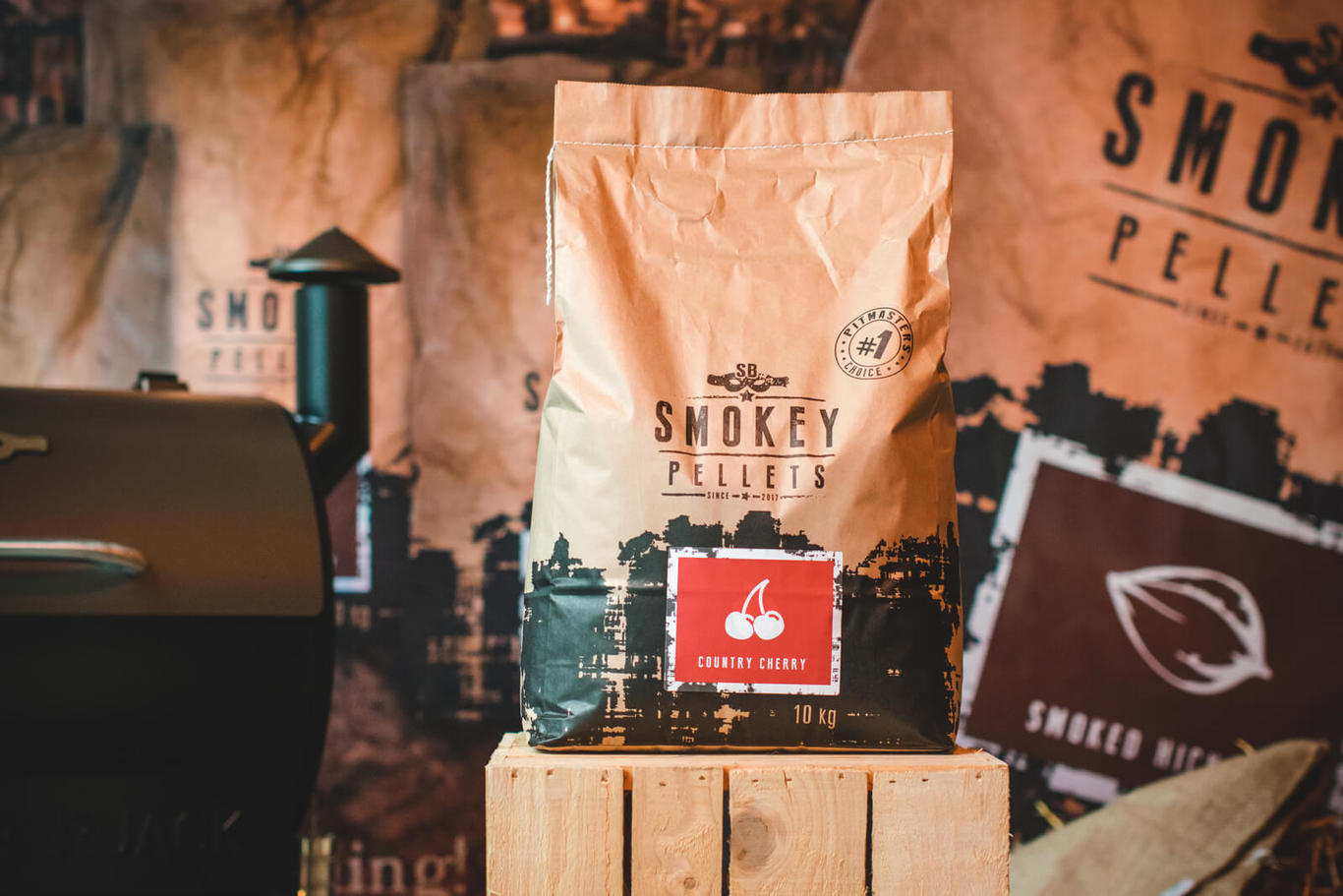 Smokey Bandit Pellets - Country Cherry 10 kg - barbecue