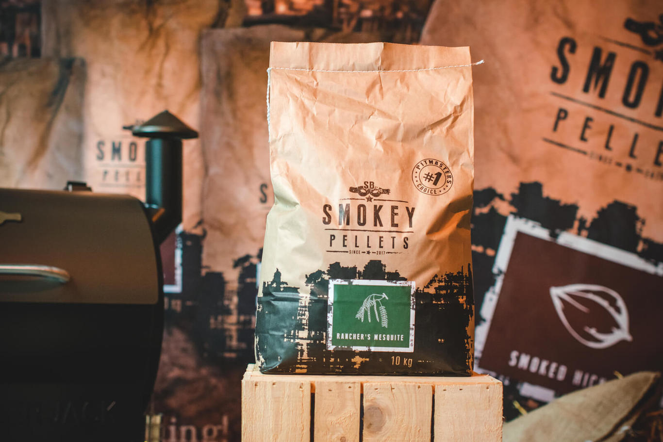 Smokey Bandit Pellets - Ranchers Mesquite 10 kg - barbecue