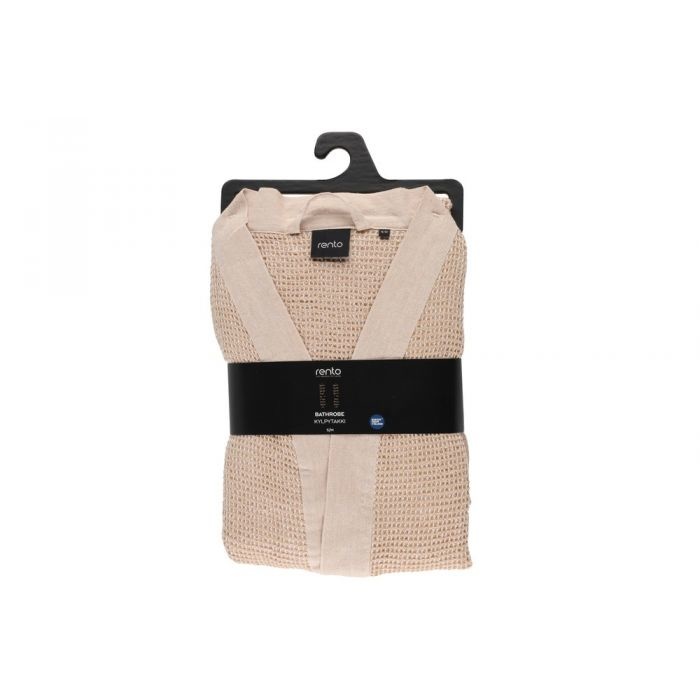 Rento Badjas Kenno L/XL beige/wit